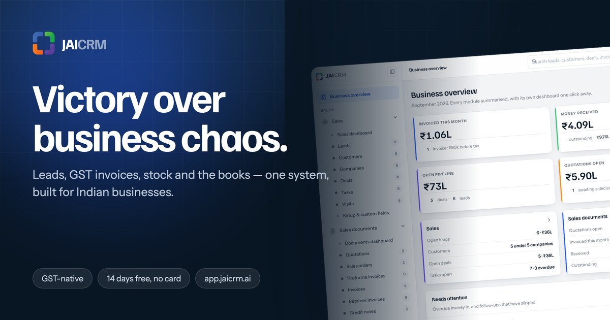 Invite your team and give them a role — JAI CRM documentation