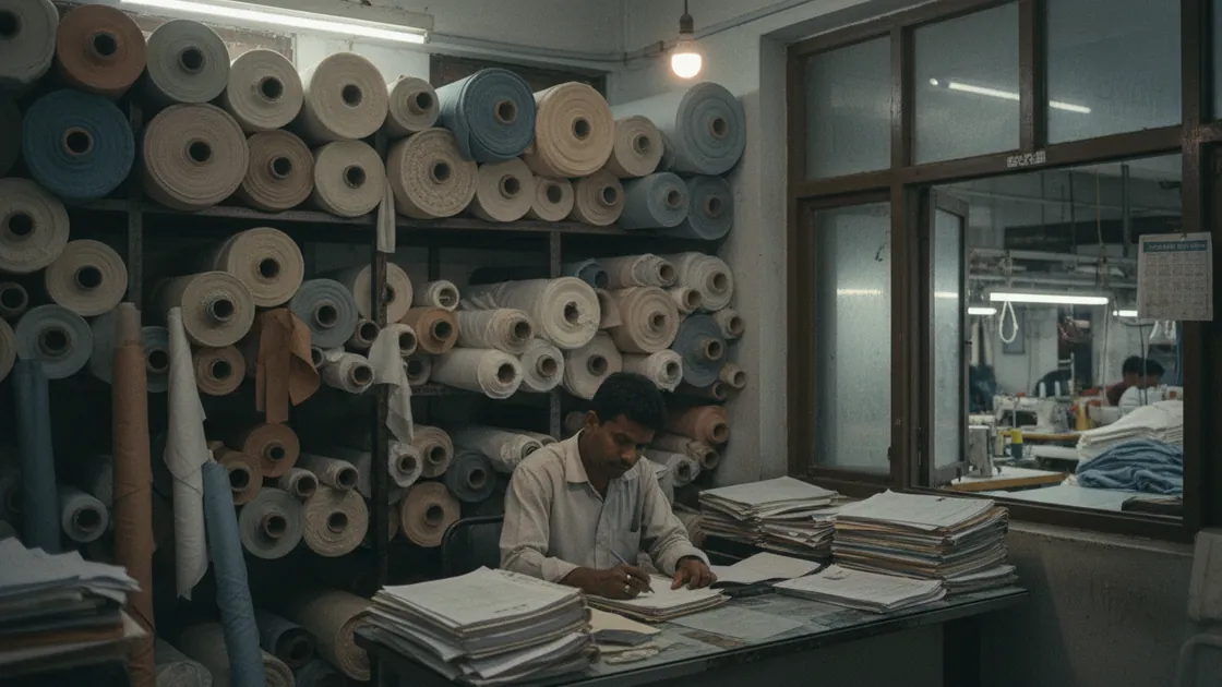 A small business at work in Bangladesh. Illustrative, not a customer's premises.