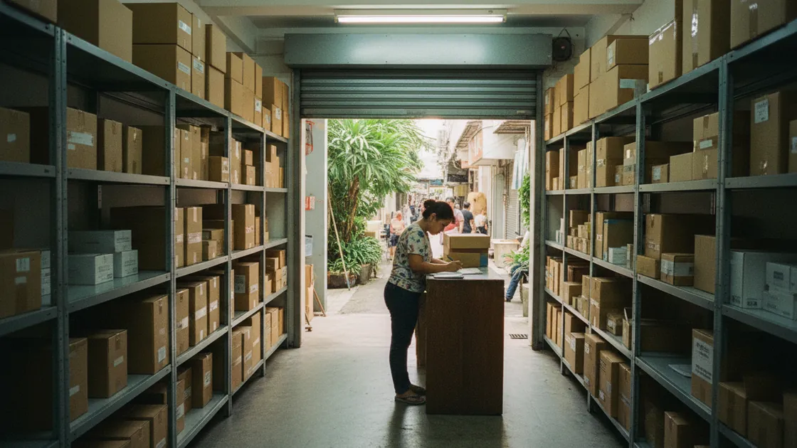 A small business at work in Malaysia. Illustrative, not a customer's premises.