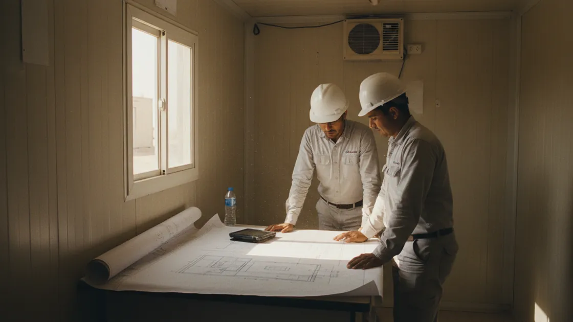 A small business at work in Qatar. Illustrative, not a customer's premises.